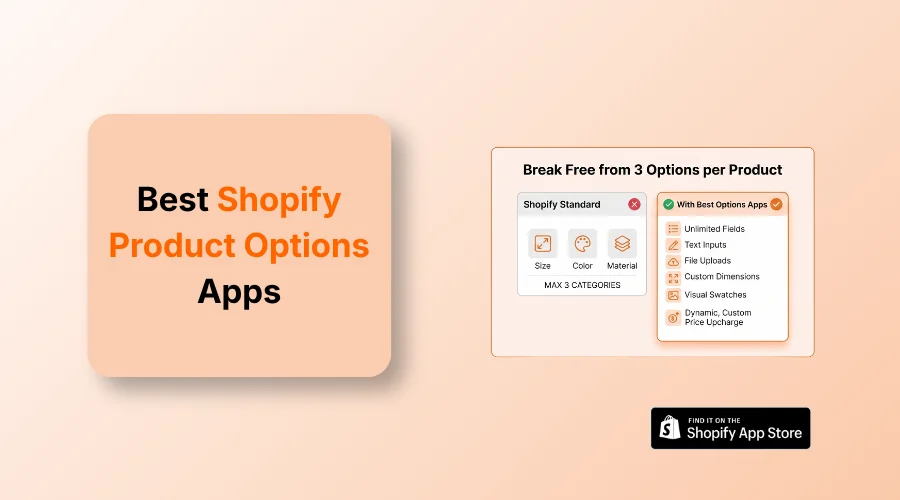 Best Shopify Product Options Apps in 2026