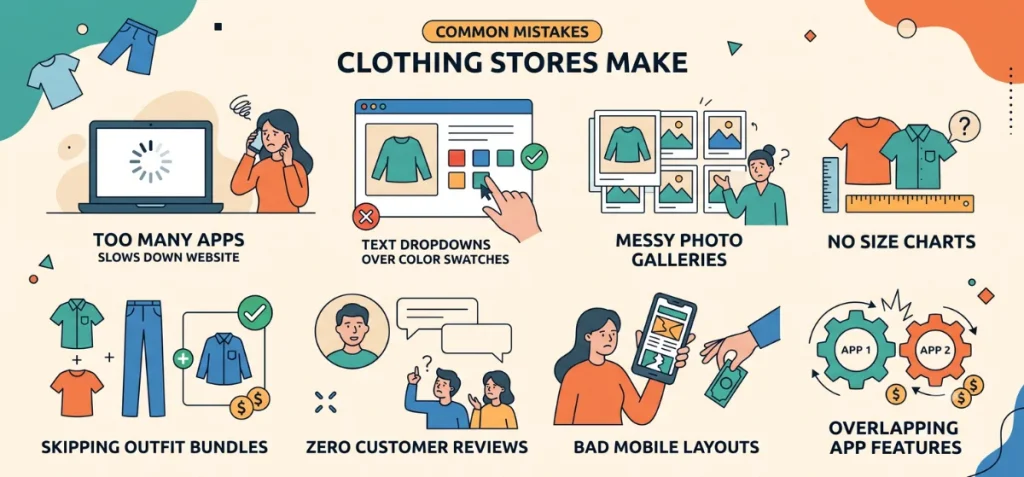 Common Mistakes Clothing Stores Make