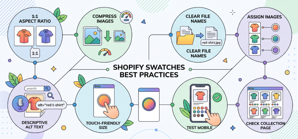 Best Practices for Shopify Variant Image Swatches