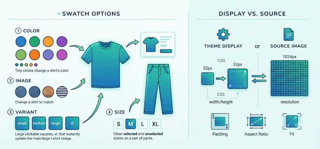 What is a Swatch Product Image in Shopify
