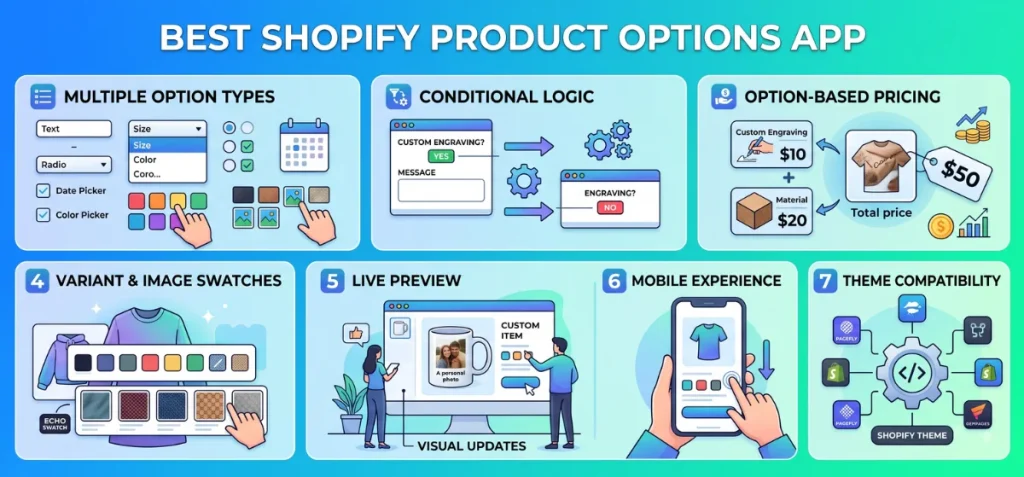 What Should the Best Shopify Product Options App Include