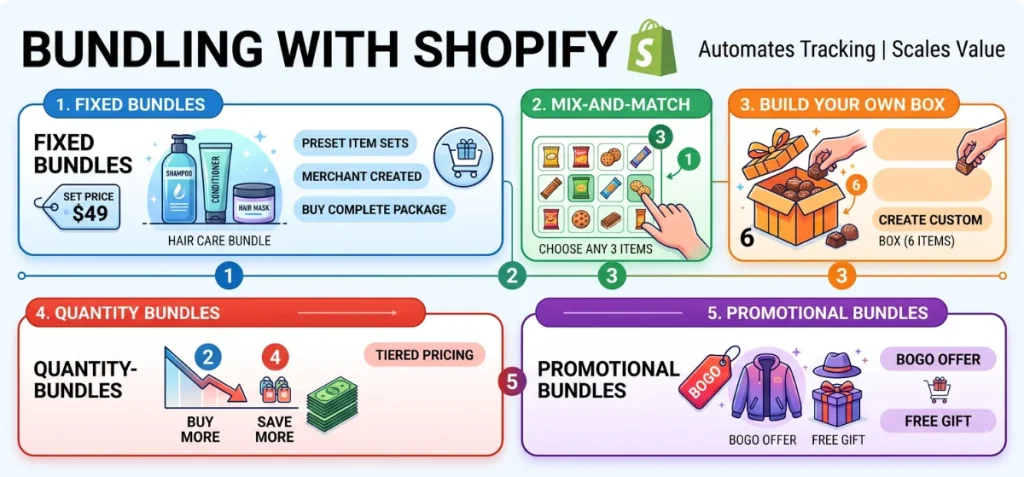 What is a Custom Product Bundle in Shopify Image
