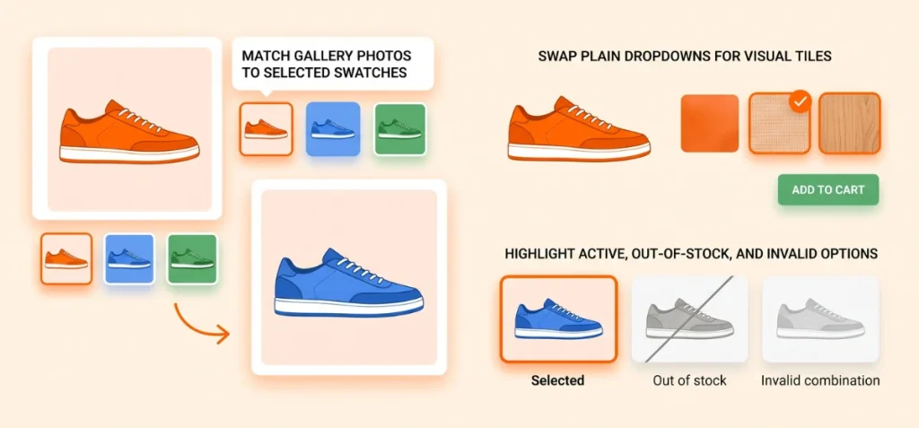 Make Variant Selection Fast and Obvious