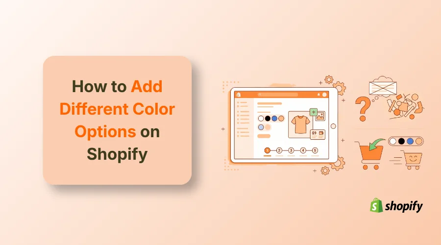 Featured Image for How to Add Different Color Options on Shopify_